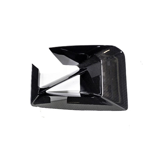 Genuine BMW M2 G87 Carbon Fibre Front Air Intake Duct / Air Inlet Scoop RH Driver Side (Right-Hand, UK) 2023+ OEM 51115A44F42 – Brake Cooling Air Guide Front Bumper Vent S58 M Performance Style