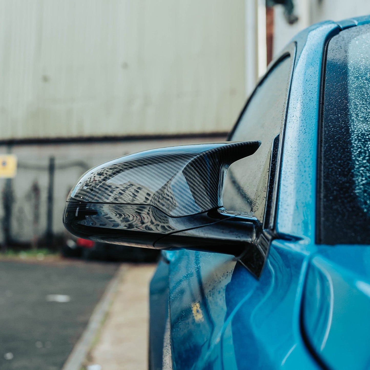 MHC+ BMW M3/M4/M2 Competition RHD Wing Mirror Covers In Pre Preg Carbon Fibre (F80/F82/F83/F87)
