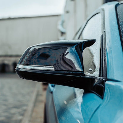MHC Black BMW M Style Wing Mirror Replacement Covers In Gloss Black