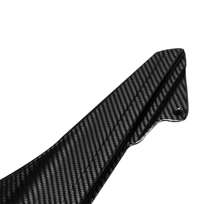 MHC+ BMW M2 F87 Performance Style Side Winglets In Gloss Pre Preg Carbon Fibre (F87 inc Competition)