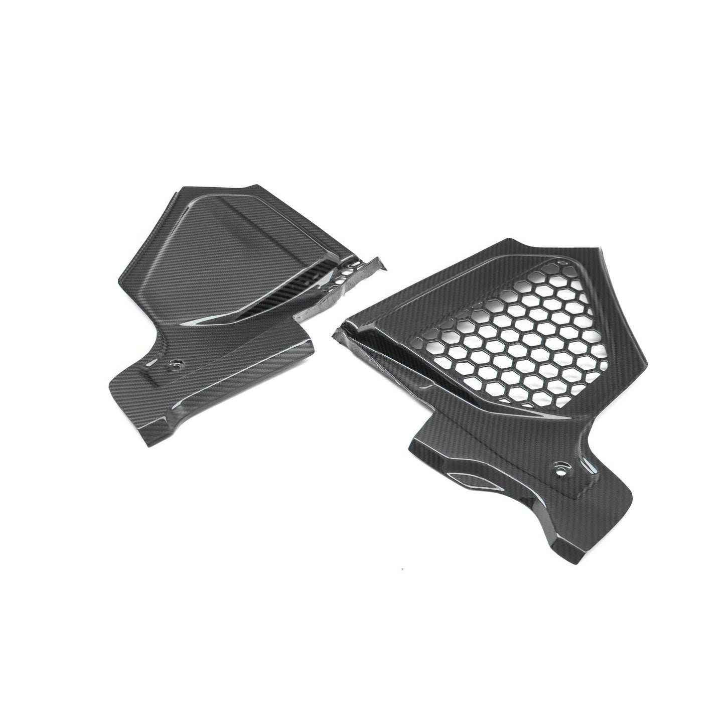 BMW G80 M3, G82 M4 & G87 M2 Engine Bay Mesh Covers In Carbon Fibre