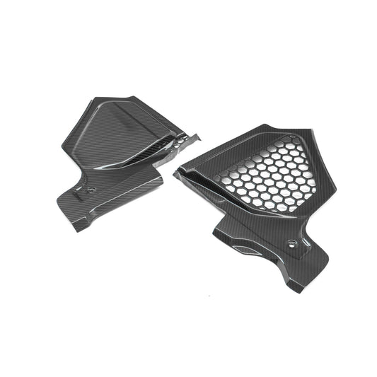 BMW G80 M3, G82 M4 & G87 M2 Engine Bay Mesh Covers In Carbon Fibre