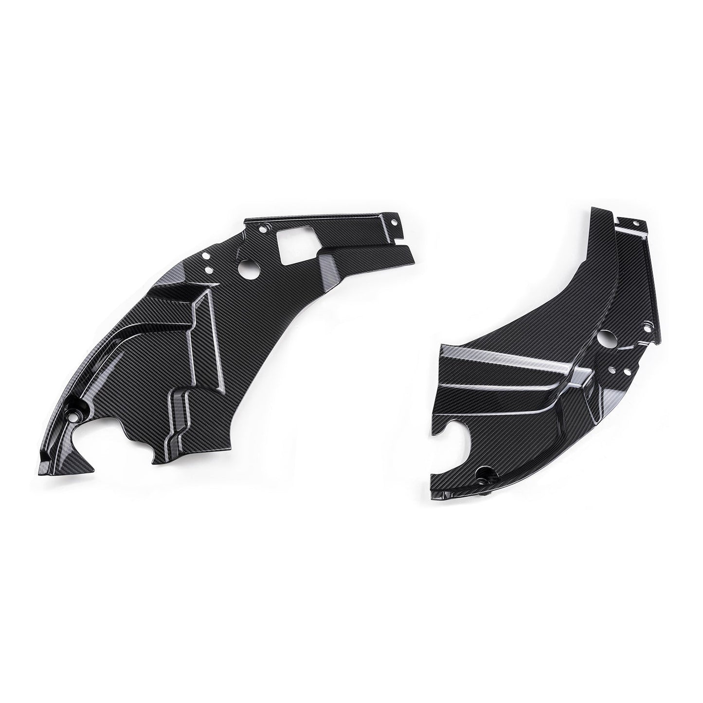 BMW G87 M2 Headlight Covers In Carbon Fibre (Left-hand Drive)