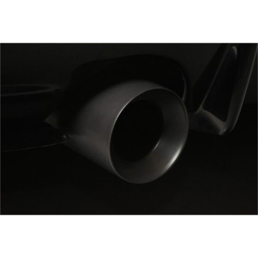 BMW 3 Series F30 F31 335i Exhaust Tips 3.5" Slip-On Tailpipe Trims Tip Finishers - OEM Style Twin Outlet Dual Exit - Stainless or Ceramic Black - M Performance/M Sport Look - Fits N55 - Direct Replacement 18307610633 - Cobra Sport