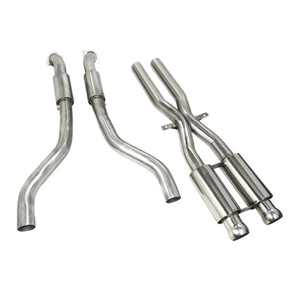 Cobra Sport BMW M3 E90 E92 E93 Mid Pipe/Midpipe Front Centre/Center Section Exhaust – Cat Delete De-Cat or High-Flow Sports Cat – X-Pipe 2.5in Stainless Bolt-On Performance Track/Race Upgrade for S65 V8