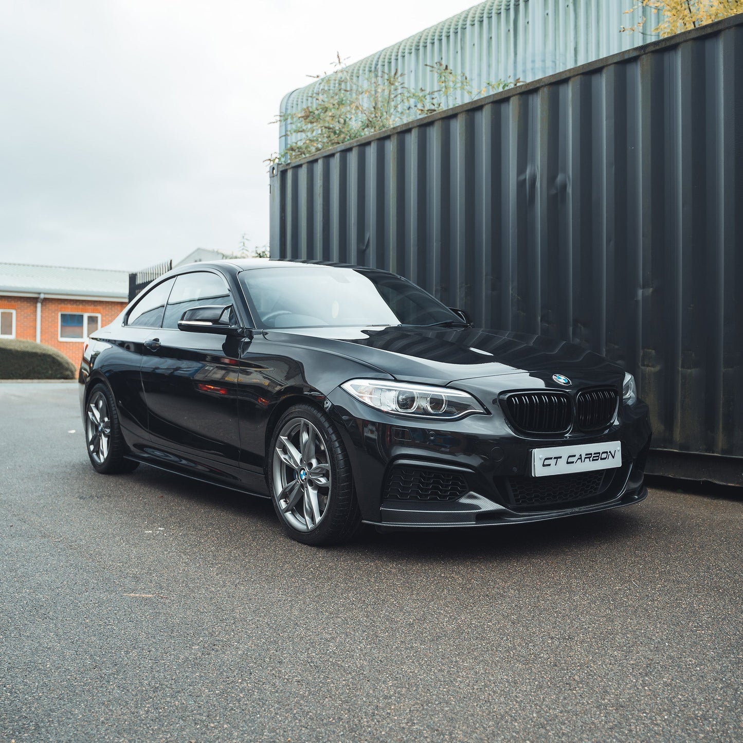 BMW 2 Series F22 Coupe Carbon Fibre/Fiber Body Kit 2014–2020 – M Performance M Sport MP Style Gloss Carbon Exterior Pack – Full Aero Kit with Front Lip, Side Skirts, Rear Diffuser & Boot Spoiler – UK