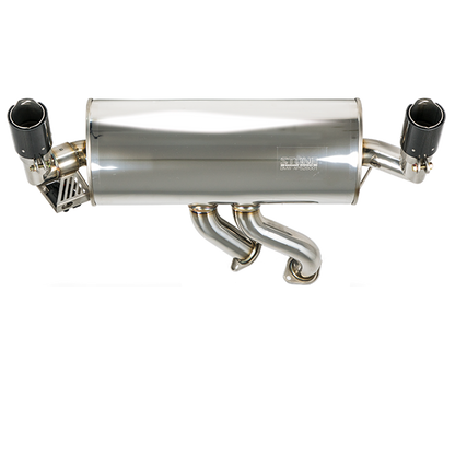 Stone Exhaust BMW 1 Series M140i B58 Valved Cat-Back/Catback Performance Exhaust System (F20/F21) - Switchable Valvetronic Rear Section, OEM Valve Control, No Drone, OPF/GPF Friendly, Back Box + Mid Pipe | AP526A