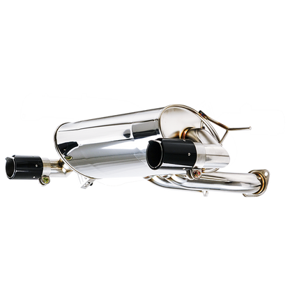 Stone Exhaust BMW 1 Series M140i B58 Valved Cat-Back/Catback Performance Exhaust System (F20/F21) - Switchable Valvetronic Rear Section, OEM Valve Control, No Drone, OPF/GPF Friendly, Back Box + Mid Pipe | AP526A