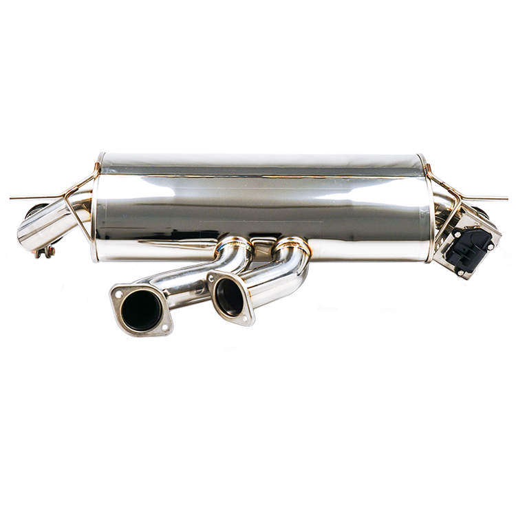 Stone Exhaust BMW 1 Series M140i B58 Valved Cat-Back/Catback Performance Exhaust System (F20/F21) - Switchable Valvetronic Rear Section, OEM Valve Control, No Drone, OPF/GPF Friendly, Back Box + Mid Pipe | AP526A