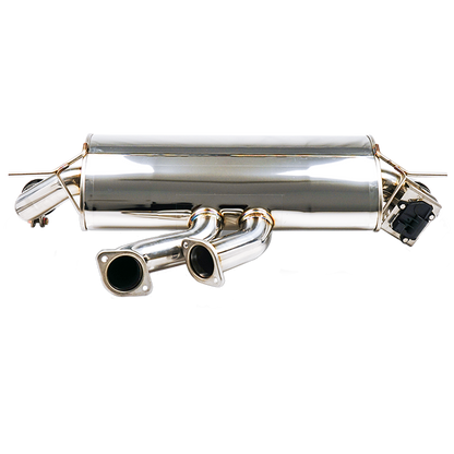 Stone Exhaust BMW 1 Series M140i B58 Valved Cat-Back/Catback Performance Exhaust System (F20/F21) - Switchable Valvetronic Rear Section, OEM Valve Control, No Drone, OPF/GPF Friendly, Back Box + Mid Pipe | AP526A
