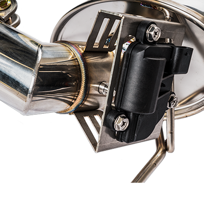 Stone Exhaust BMW 1 Series M140i B58 Valved Cat-Back/Catback Performance Exhaust System (F20/F21) - Switchable Valvetronic Rear Section, OEM Valve Control, No Drone, OPF/GPF Friendly, Back Box + Mid Pipe | AP526A
