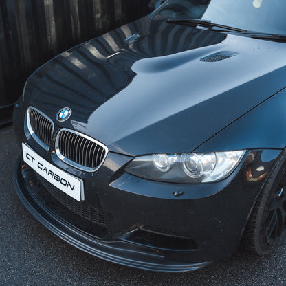 BMW M3 E9X (E92/E90 Coupe/Sedan/Saloon) 2007-2013 Carbon Fibre/Fiber Front Lip Splitter - GTS Style Chin Spo