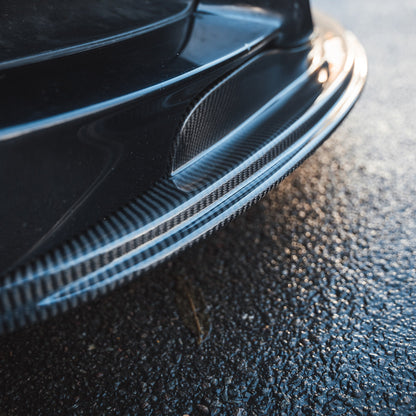 BMW M3 E9X (E92/E90 Coupe/Sedan/Saloon) 2007-2013 Carbon Fibre/Fiber Front Lip Splitter - GTS Style Chin Spo
