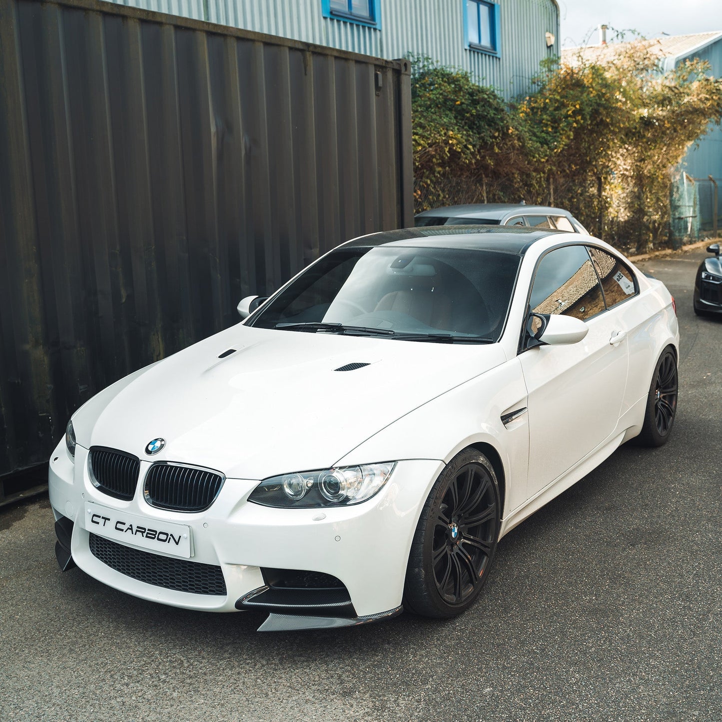 BMW M3 E92/E90 (2007-2013) Carbon Fibre/Fiber Front Bumper Canards Dive Planes – M Performance / MP Style Aero Winglets Splitter Kit | E9x | CT Carbon