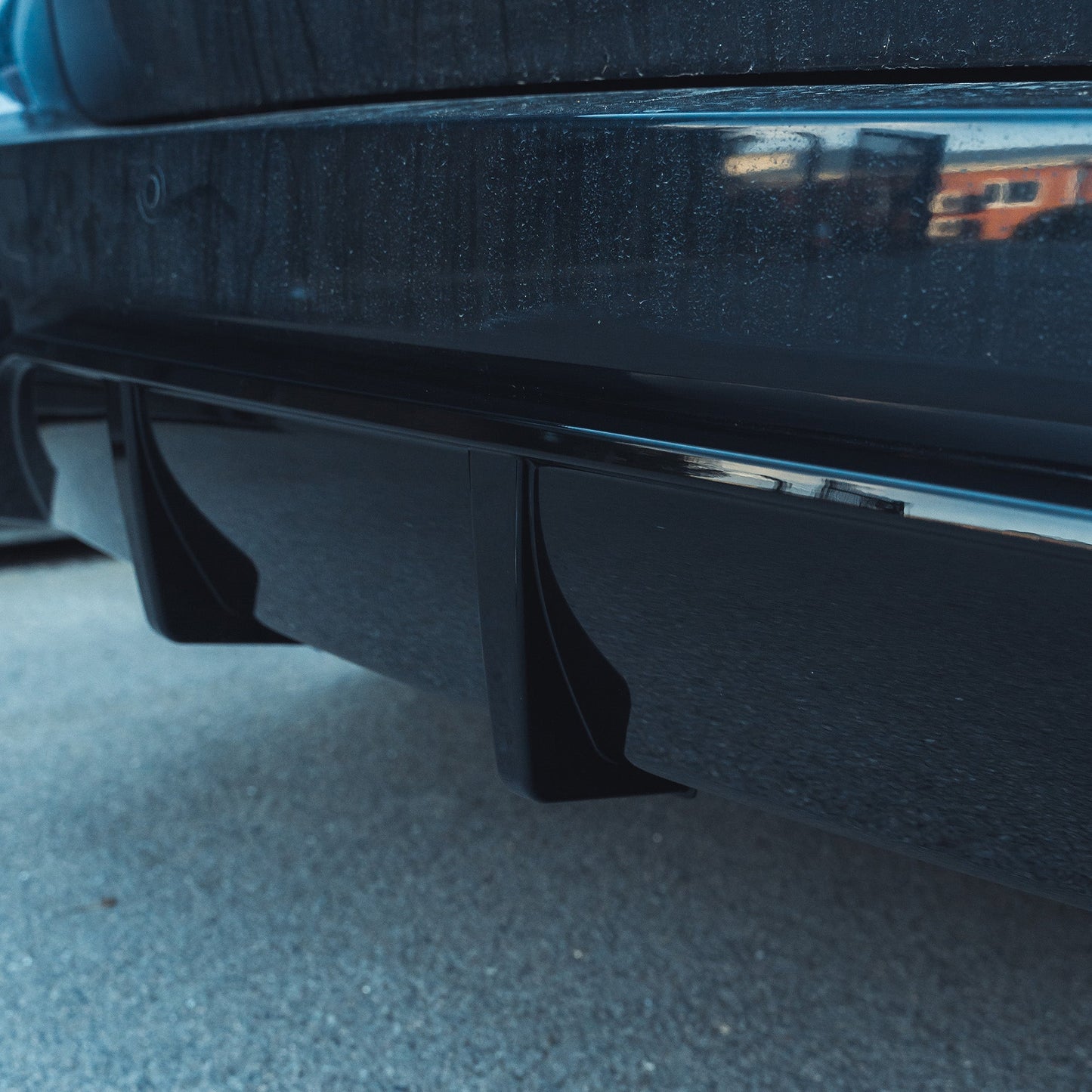 BMW X5 F15 Body Kit 2014-2018 High Gloss/Piano Black Aero Styling Pack - Front Lip Splitter, Side Skirt Extensions, Rear Diffuser Valance, Roof Spoiler - Black Pack Shadowline Exterior Upgrade