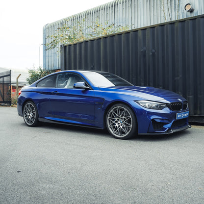 CT Carbon BMW M3/M4 F80 F82 F83 (F8X) Carbon Fibre Side Skirts, 3D-Style Gloss | Side Skirt Extensions, Side Blades, Rocker/Sill Extensions | Fits 2014-2020 M3 Saloon, M4 Coupe & Convertible