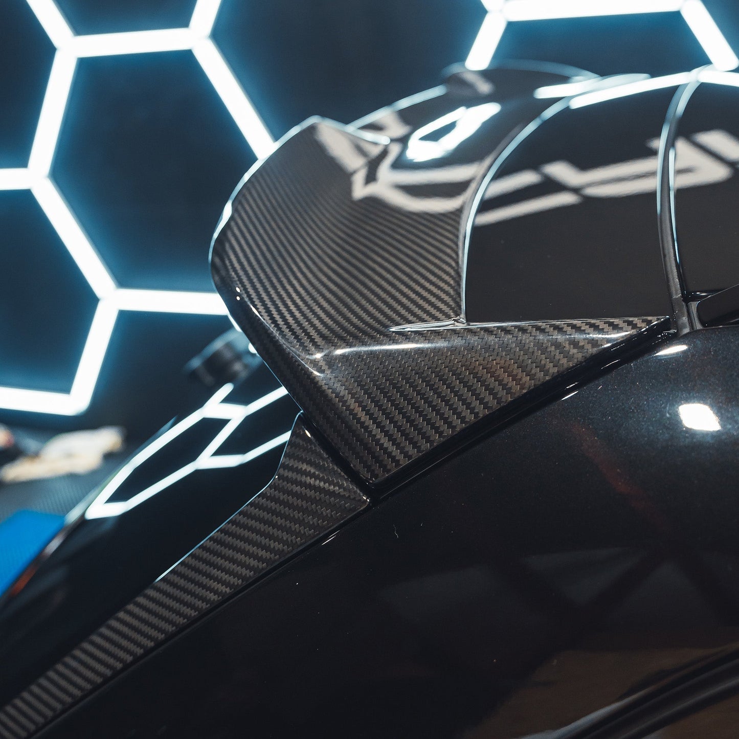 BMW M3 Touring G81 Rear Lip Spoiler / Tailgate Boot Wing (2021+) – Dry Pre-Preg Carbon Fiber/Fibre with Window Trim Add-On | Estate/Wagon Rear Blade | OEM+ Fitment | CT Design