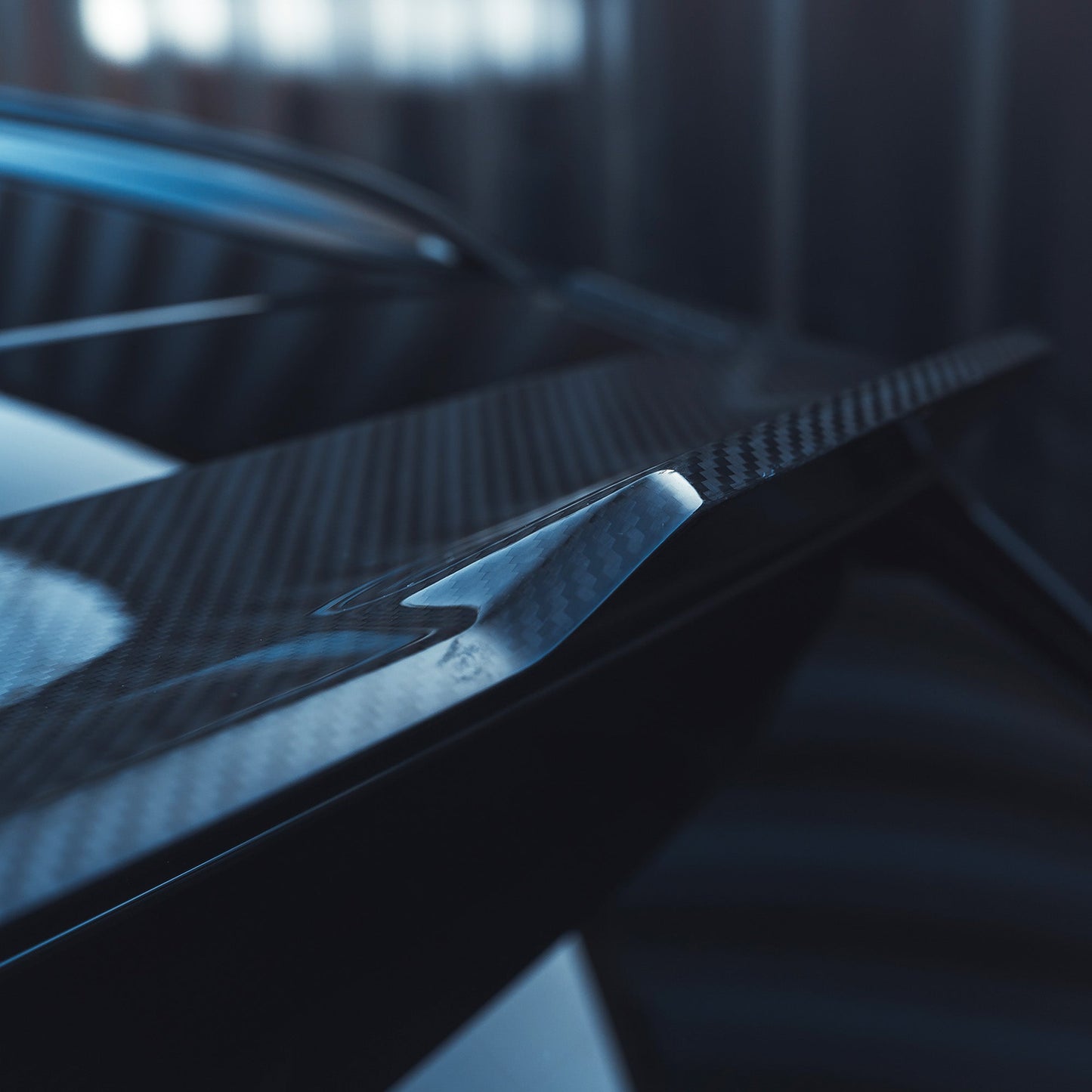 BMW M3 Touring G81 Carbon Fibre/Carbon Fiber Rear Lip Spoiler | Tailgate/Boot Trunk Lip Wing | Estate/Wagon Rear Aero Upgrade | CT Carbon CT Design V2 (2021+) Pre-Preg