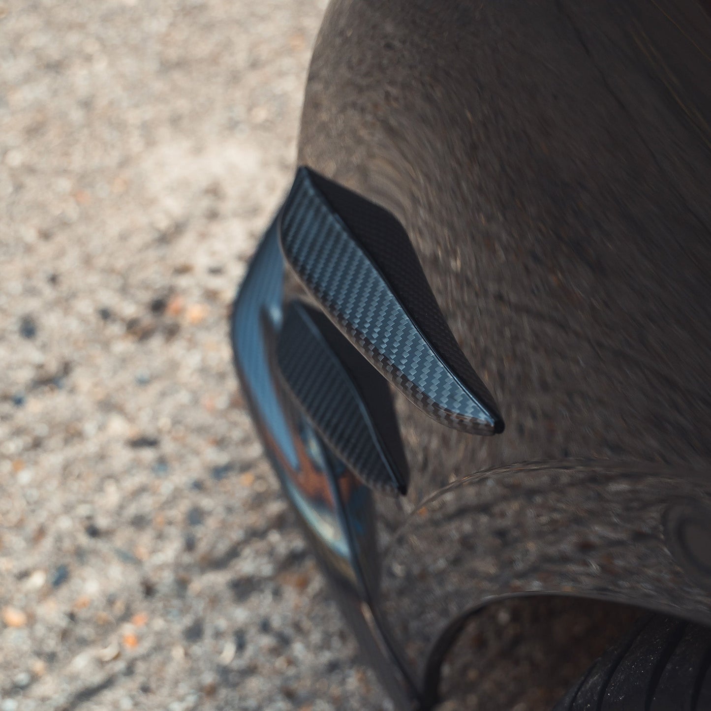 BMW G87 M2 (2023+) Carbon Fibre/Carbon Fiber Front Bumper Canards – CT Design Pre-Preg Gloss – Dive Planes / Aero Flicks / Front Aero Fins / Corner Splitters Air Deflectors – Carbon Front Trim Styling Upgrade