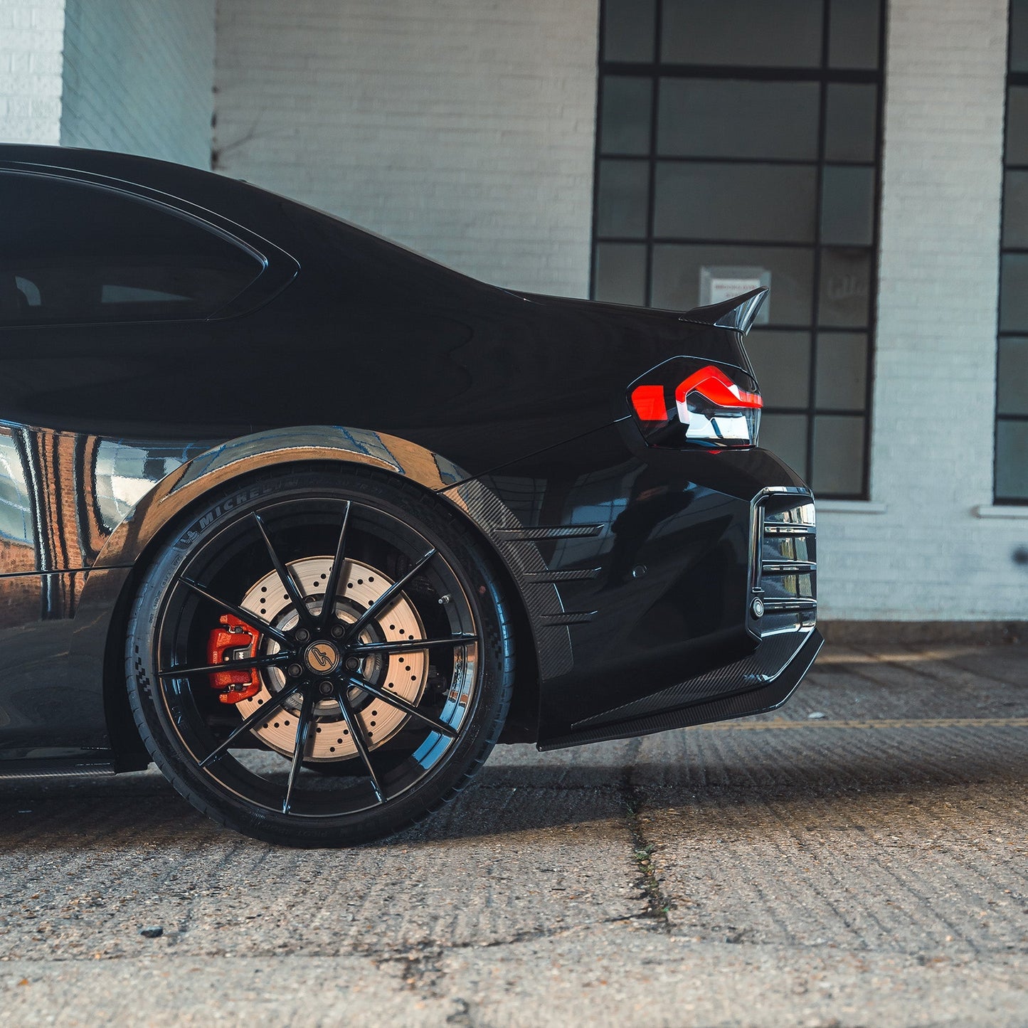 BMW M2 G87 2023+ Full Carbon Fibre Body Kit by CT Design – 5pc Aero Kit: Front Lip Splitter, Side Skirts, Boot Spoiler, Rear Diffuser & Spats | Carbon Fiber Exterior Styling Upgrade OEM+