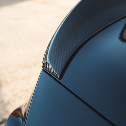 BMW M2 G87 & BMW 2 Series G42 Coupe Carbon Fibre/Fiber Boot Lip Spoiler | CT Design Pre-Preg Rear Lip, Decklid/Trunk Tail Spoiler, Rear Wing | 2023+ M2, 2022+ G42