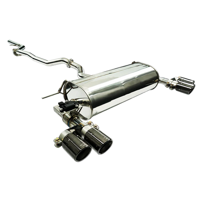 Stone Exhaust Valved Cat-Back Exhaust for BMW N20 F30 F32 F33 F36 (328i 428i) OEM Integrated Valve, Quad/Dual/Single Exit UK