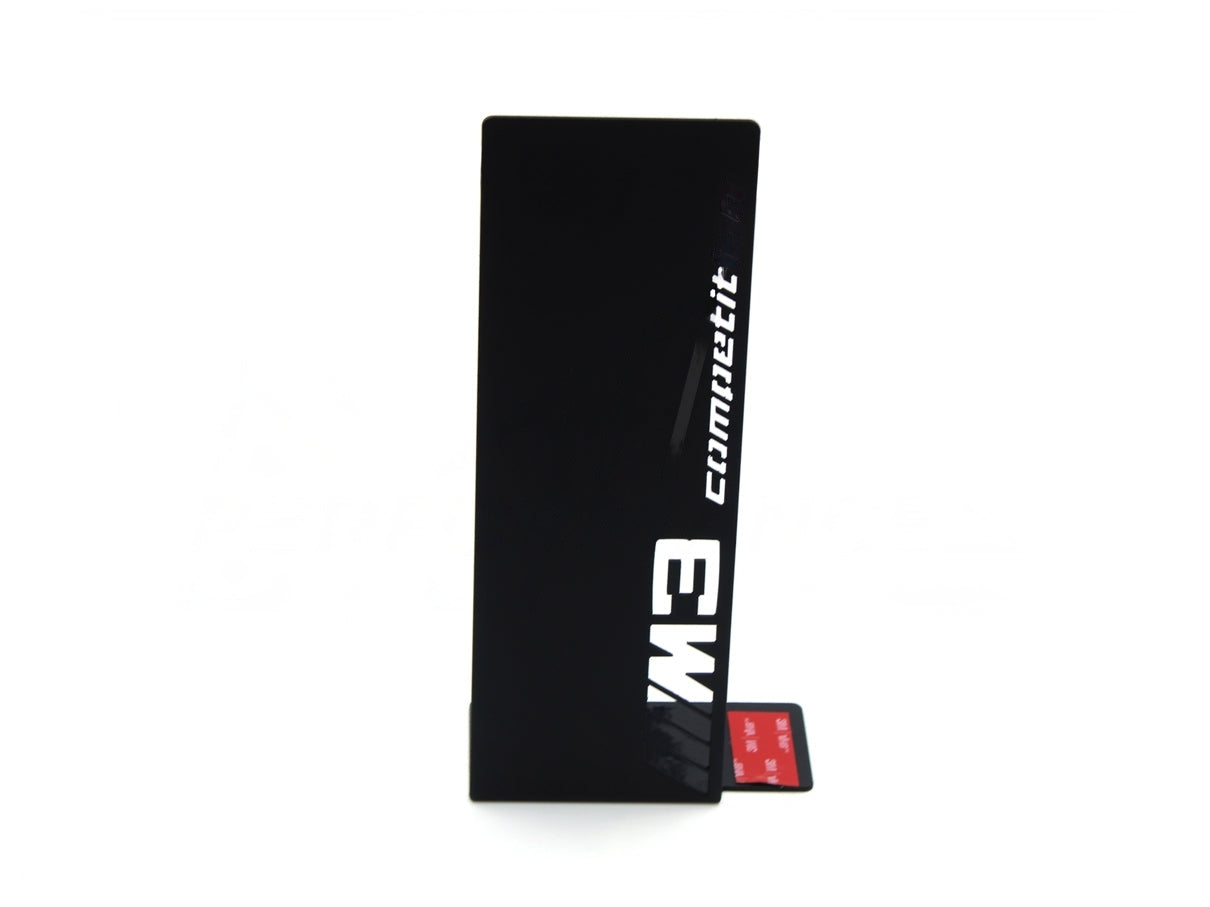 BMW F80 M3 / M3 Competition S55 Chargecooler/Charge Cooler Cover – Top‑Mount Intercooler Shroud, Cooler Lid, Cover Plate & Under‑Bonnet/Under‑Hood Panel | Satin Black Powder‑Coated Laser‑Cut Aluminium OEM+ Trim