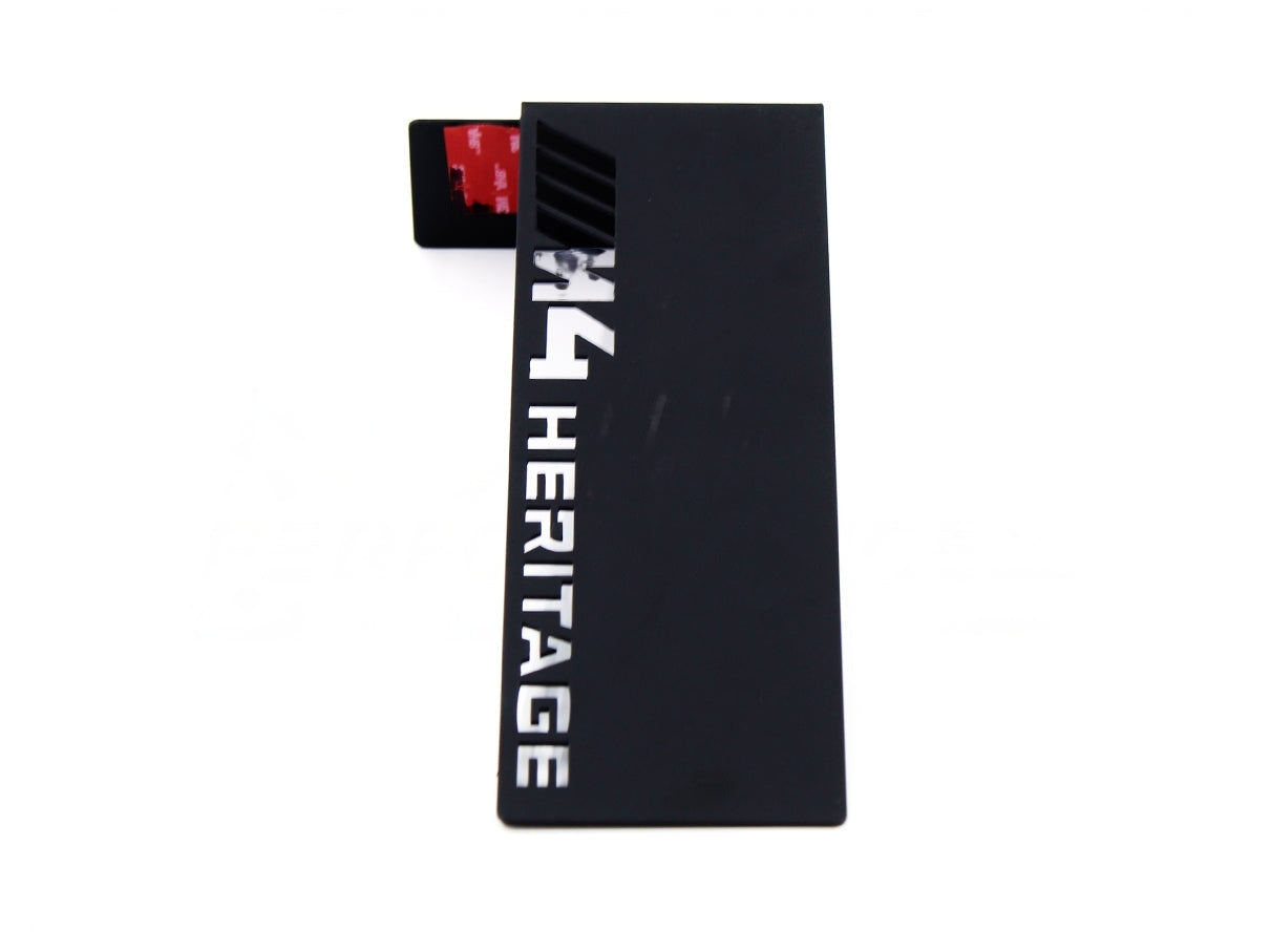 BMW M4 S55 Chargecooler Aluminium Cover F82/F83 (M4, M4 Competition, M4 CS) â€“ Ultra Matt Black Engine Bay Dress-Up | Topâ€‘Mount Intercooler/Chargecooler Cover 2013â€“2018