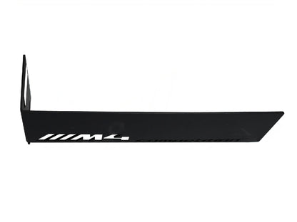 BMW M4 S55 Chargecooler Aluminium Cover F82/F83 (M4, M4 Competition, M4 CS) â€“ Ultra Matt Black Engine Bay Dress-Up | Topâ€‘Mount Intercooler/Chargecooler Cover 2013â€“2018