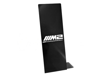 BMW M2 Competition F87 LCI S55 Chargecooler/Intercooler Top Cover – Engine Bay Dress-Up Shroud/Trim Plate – 2mm Aluminium Alloy, Ultra‑Matt Black Powder Coated, Laser Cut – Underbonnet/Underhood OEM+ Panel – 3M VHB No‑Drill Install (2018–2021)