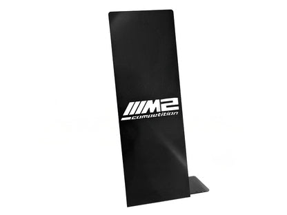 BMW M2 Competition F87 LCI S55 Chargecooler/Intercooler Top Cover – Engine Bay Dress-Up Shroud/Trim Plate – 2mm Aluminium Alloy, Ultra‑Matt Black Powder Coated, Laser Cut – Underbonnet/Underhood OEM+ Panel – 3M VHB No‑Drill Install (2018–2021)