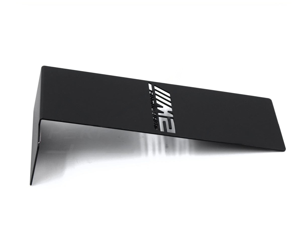 BMW M2 Competition F87 LCI S55 Chargecooler/Intercooler Top Cover – Engine Bay Dress-Up Shroud/Trim Plate – 2mm Aluminium Alloy, Ultra‑Matt Black Powder Coated, Laser Cut – Underbonnet/Underhood OEM+ Panel – 3M VHB No‑Drill Install (2018–2021)