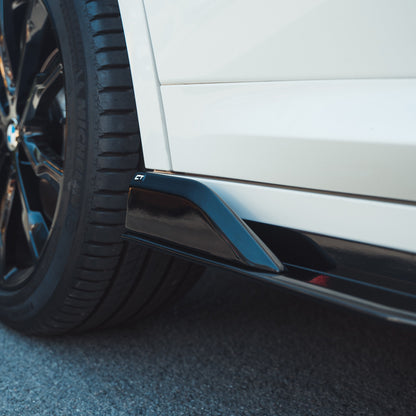 BMW X3 G01 2017-2020 High Gloss Piano Black Body/Aero Kit – Front Splitter Lip, Side Skirt Extensions, Rear Diffuser & Roof/Boot Spoiler | ABS OEM+ Exterior Styling Pack | Shadowline Black Pack Upgrade by CT Carbon