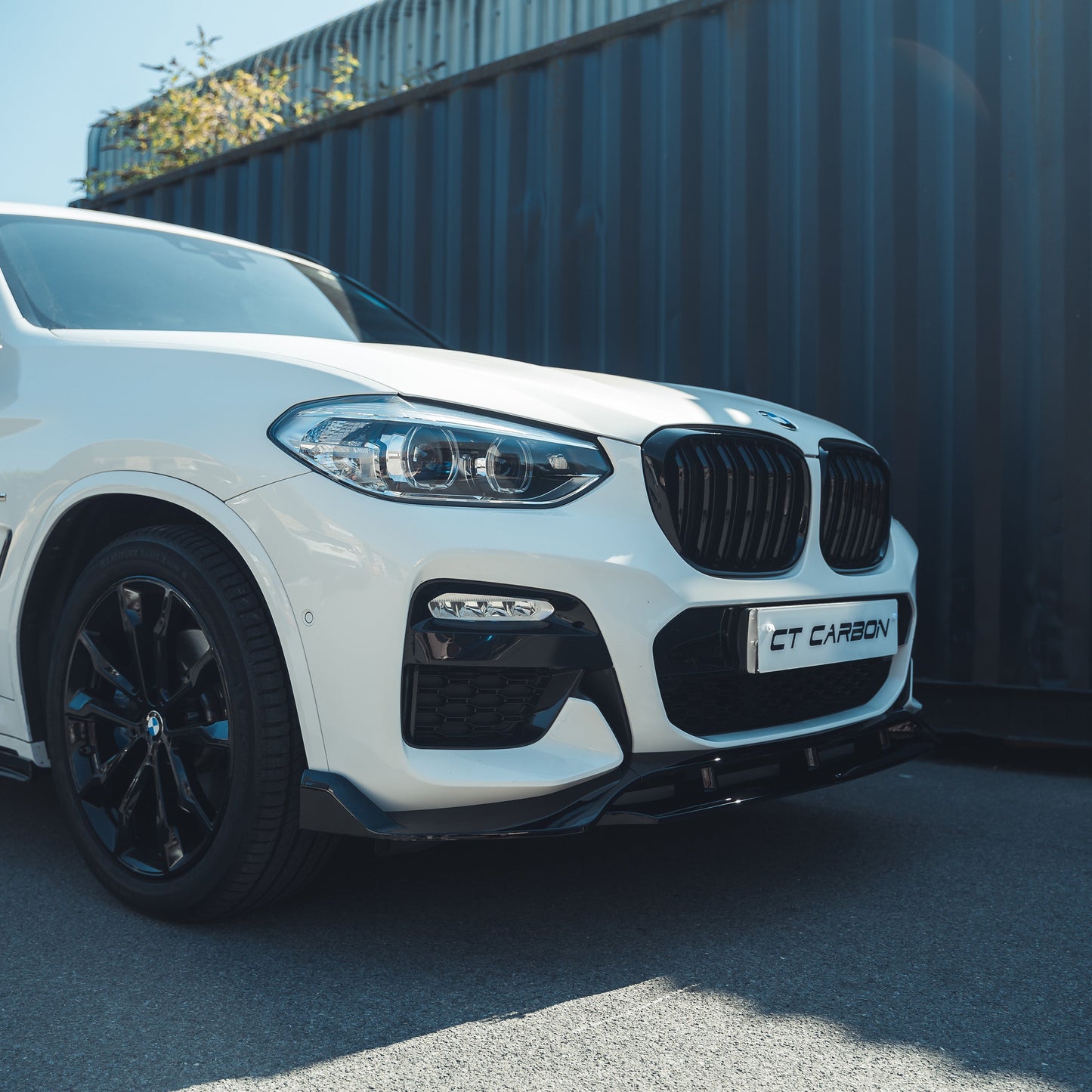 BMW X3 G01 2017–2020 Pre-LCI Piano Black High Gloss Body Kit | Front Lip Splitter, Side Skirts, Rear Diffuser, Roof/Tailgate Spoiler | ABS OEM Style Aero Styling Pack / Black Pack by CT Carbon