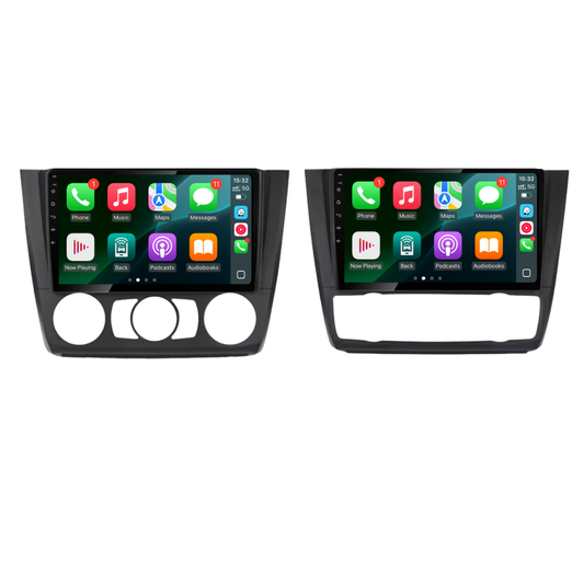 BMW 1 Series E81 E82 E87 E88 Apple Carplay / Android Auto 9" Stereo Upgrade (2004-2011)