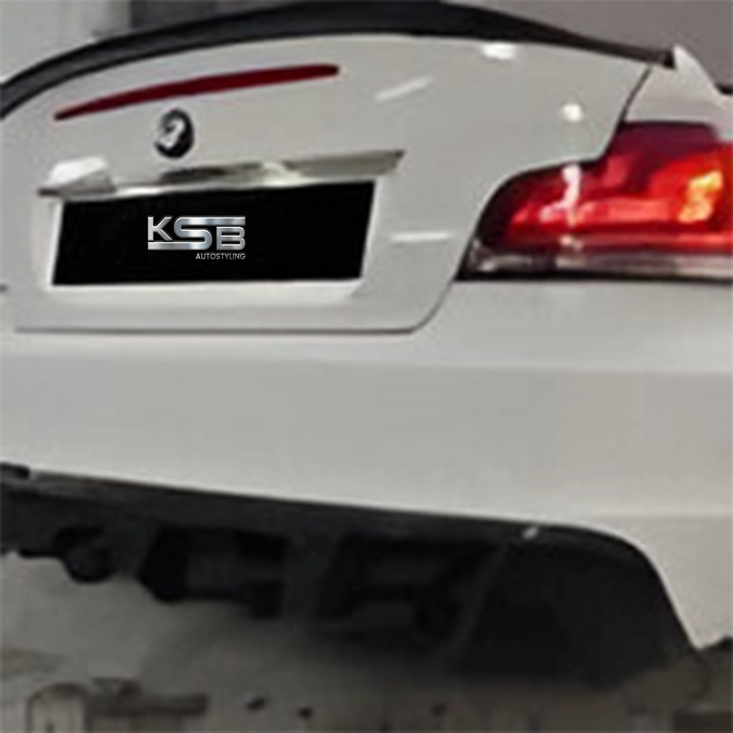 BMW E82 Coupe Rear Diffuser