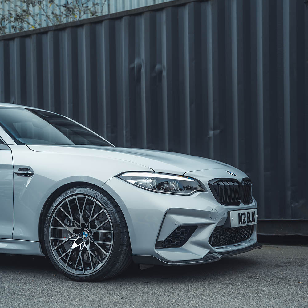 BMW M2C F87 CARBON FIBRE SPLITTER - CS STYLE