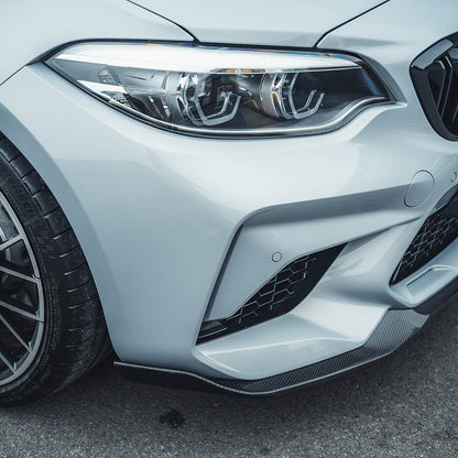 BMW M2C F87 CARBON FIBRE SPLITTER - CS STYLE