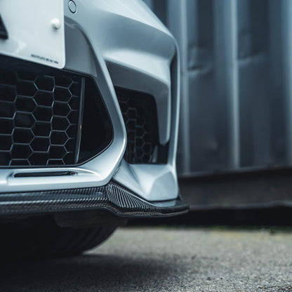 BMW M2C F87 CARBON FIBRE SPLITTER - CS STYLE