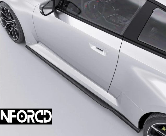 BMW M2 G87 Carbon Fibre Class 3 Front Splitter by Alpha-N (2023+ S58)  Gloss Carbon Front Lip Spoiler Upgrade