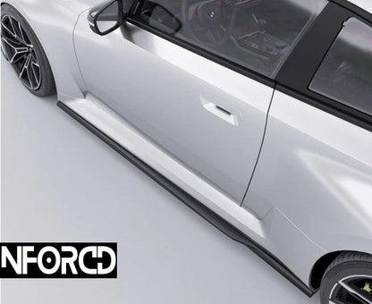 BMW M2 G87 Carbon Fibre Class 3 Front Splitter by Alpha-N (2023+ S58)  Gloss Carbon Front Lip Spoiler Upgrade