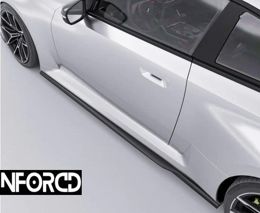 BMW M2 G87 Carbon Fibre Class 3 Front Splitter by Alpha-N (2023+ S58)  Gloss Carbon Front Lip Spoiler Upgrade