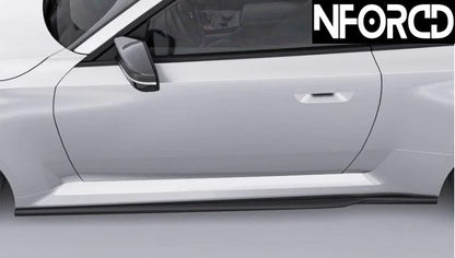 BMW M2 G87 Carbon Fibre Class 3 Front Splitter by Alpha-N (2023+ S58)  Gloss Carbon Front Lip Spoiler Upgrade