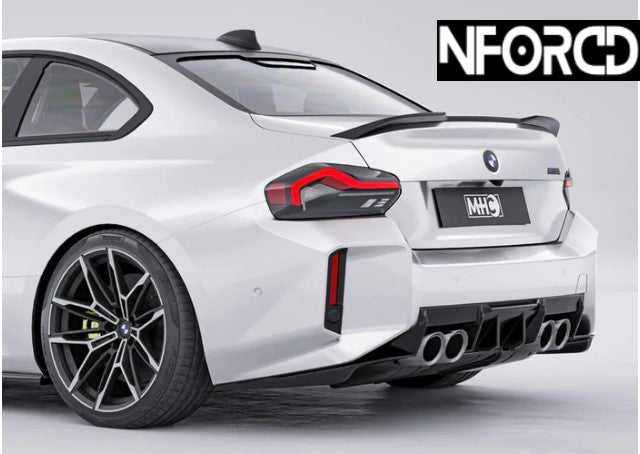BMW M2 G87 2023+ Edition 1 Carbon Fibre Rear Diffuser 3 Piece | Pre-Preg Gloss | Fits S58 | UK Made by MHC | R44 Performance