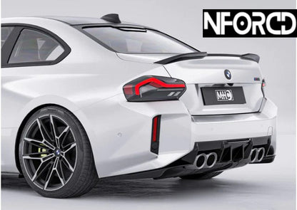 BMW M2 G87 2023+ Edition 1 Carbon Fibre Rear Diffuser 3 Piece | Pre-Preg Gloss | Fits S58 | UK Made by MHC | R44 Performance
