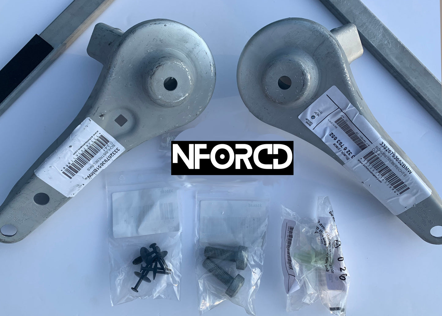 Genuine BMW F20 F21 F22 Lower Chassis Brace / Underbody Cross Brace – OEM Front Subframe/Crossmember Reinforcement for 1 Series & 2 Series (M135i M140i M235i M240i 116i 118i 120i 118d 120d 125d) – Underfloor Bracing Upgrade