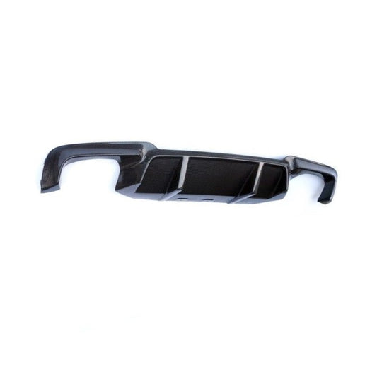 Basic Carbon Gloss Carbon Fibre/Fiber Rear Diffuser for BMW M5 F10 (F10 M5) 2011-2016 | DTM-Inspired Rear Valance/Apron, Rear Bumper Lower Insert | OEM-Style Fitment