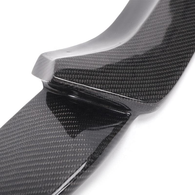 Basic Carbon Varis-Style Carbon Fibre Front Splitter Lip Spoiler for BMW M3/M4 F80 F82 F83 (F8X) 2014â€“2018