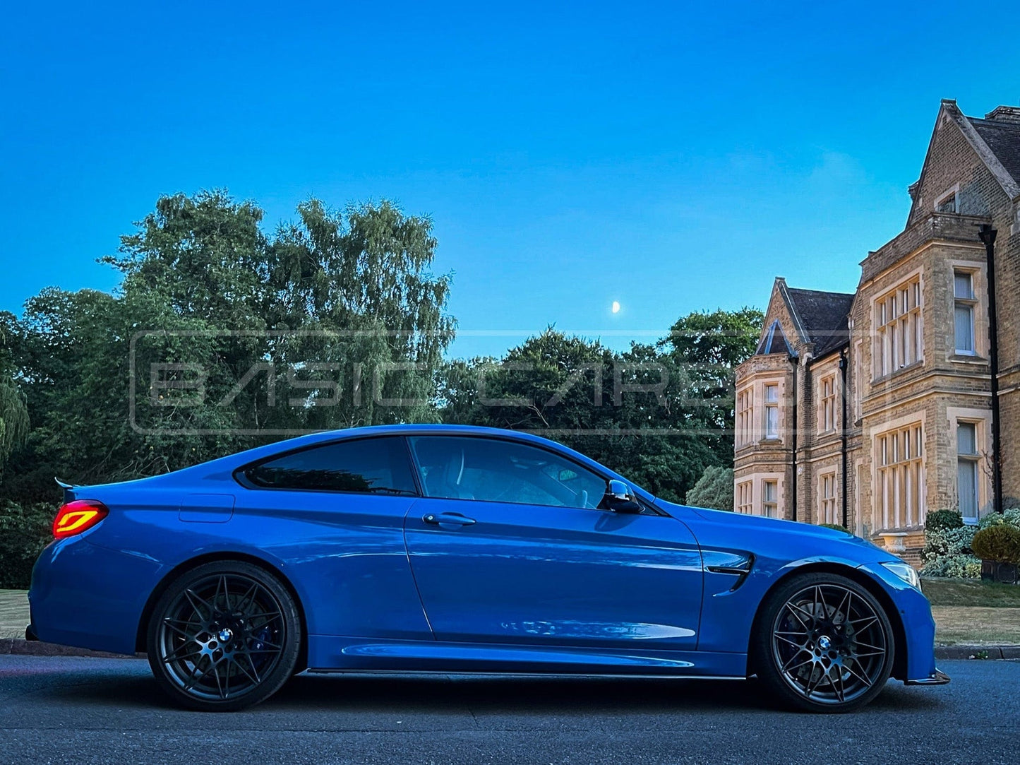 Basic Carbon Performance Style Dry Carbon Fibre Side Skirts / Extensions for BMW M3 M4 (F80 F82 F83) - Pre-Preg Carbon Aero - Fits 2014-2019 - BC99889