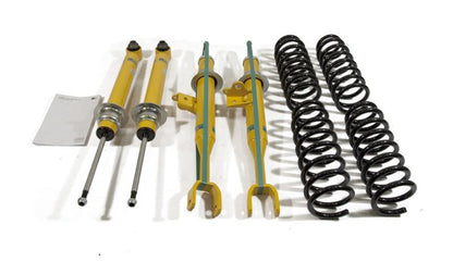 BMW 5 Series F10/F18 Suspension Upgrade – Bilstein B12 Pro-Kit (Bilstein Dampers + Eibach Pro-Kit Springs) 30mm Lowering | Lowering Springs & Shocks Kit | Non-EDC/Non-Adaptive | TUV Approved | Fits 518d 520i 520d 523i 528i 535i | PN 46-195104/46-195142